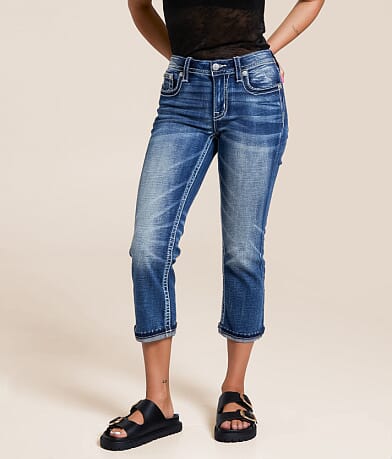 Miss Me Universal Capri Stretch Jean full left side view