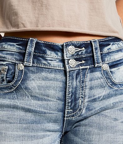 Miss Me Mid-Rise Boot Stretch Jean misc detail 1 view
