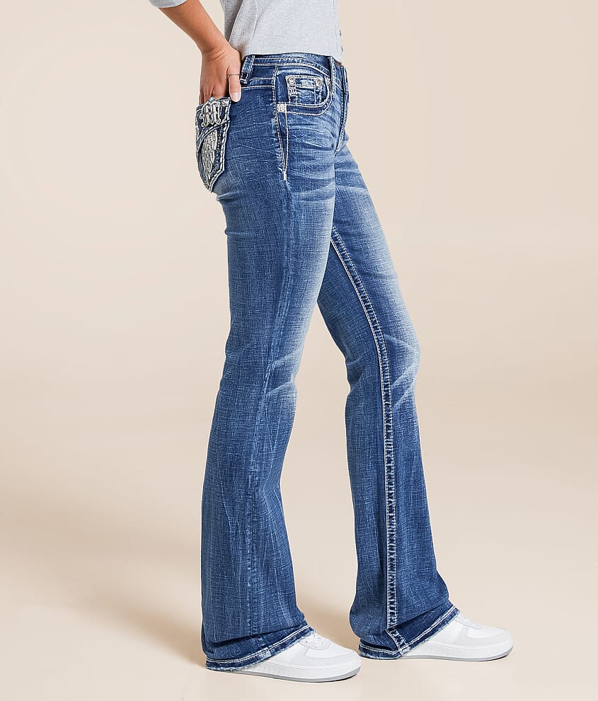Mid-Rise Boot Stretch Jean - thumbnail 3
