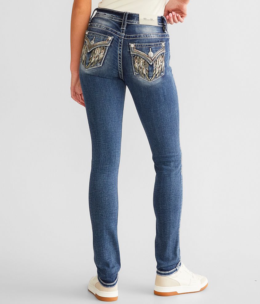 Mid-Rise Skinny Stretch Jean
