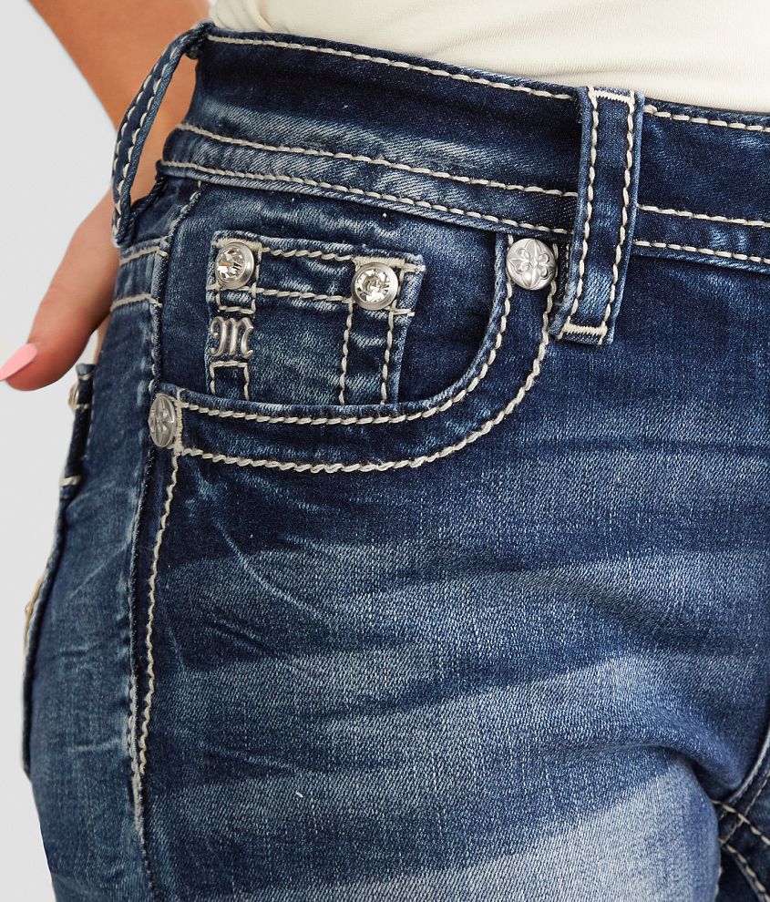 Mid-Rise Skinny Stretch Jean