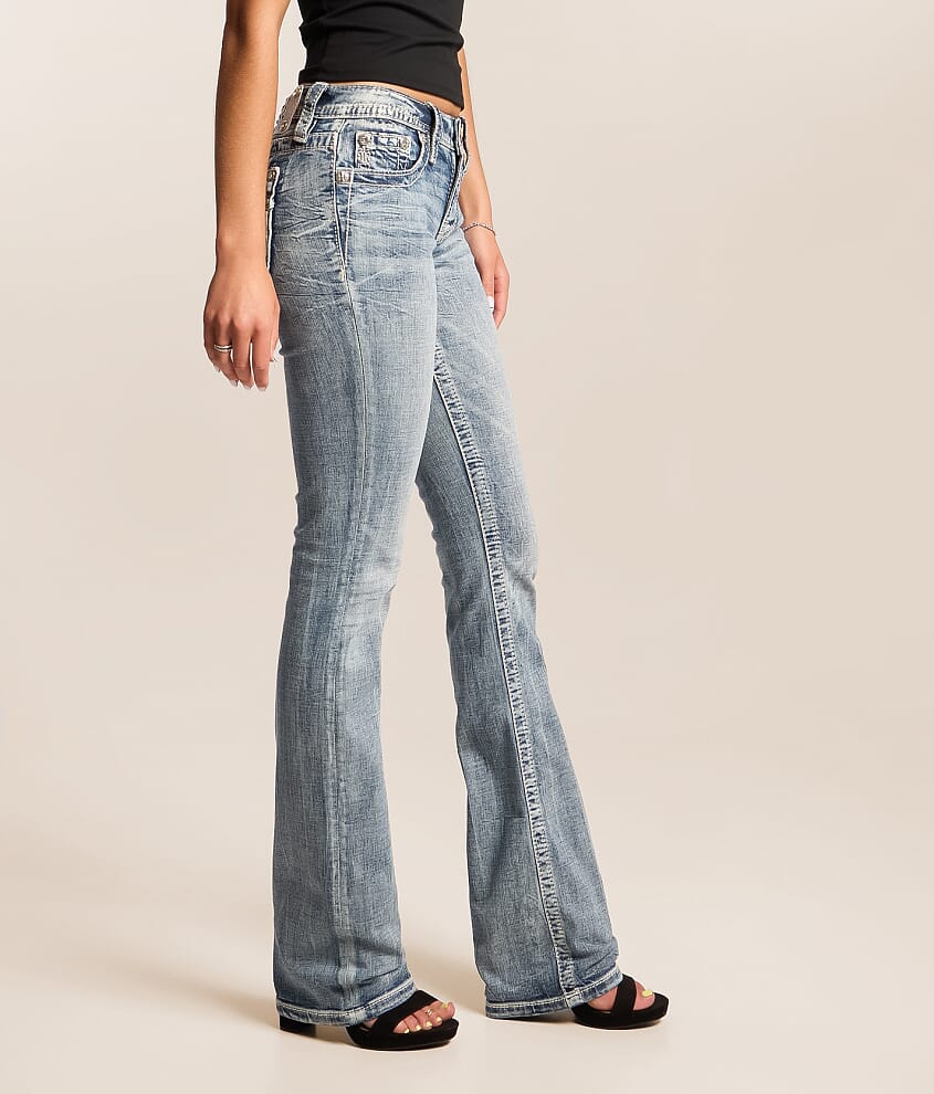 Mid-Rise Tailored Boot Stretch Jean - thumbnail 3