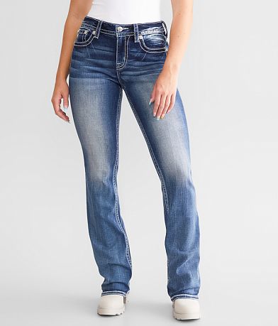 Miss Me Curvy Boot Stretch Jean full left side view