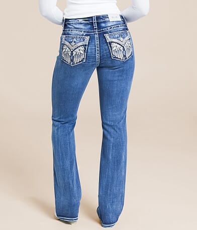 Miss Me Universal Boot Stretch Jean back view