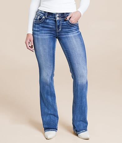 Miss Me Universal Boot Stretch Jean full left side view