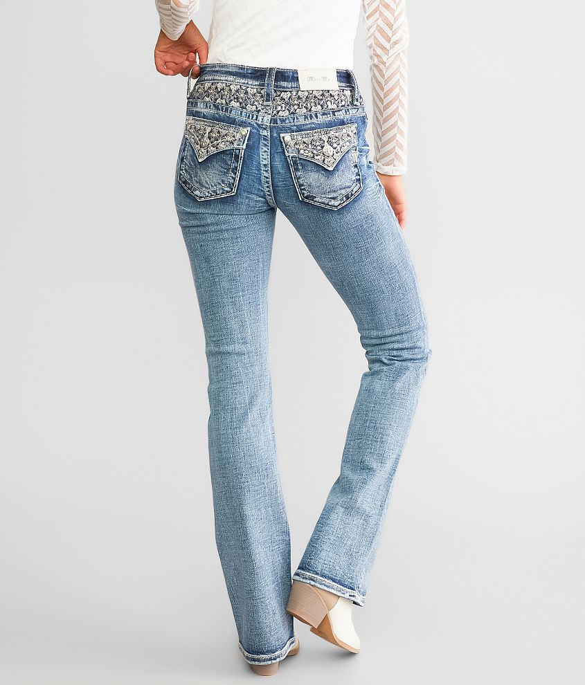 Miss Me Mid-Rise Boot Stretch Jean - Women's Jeans in M383