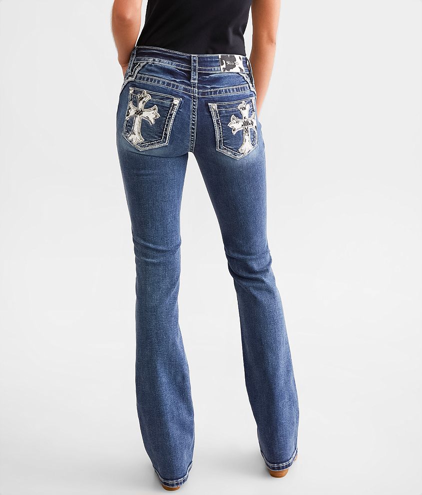 Mid-Rise Boot Stretch Jean