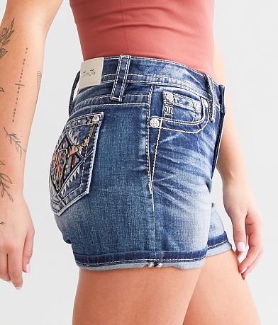 Miss Me Curvy Stretch Short FULL_RIGHT_SIDE