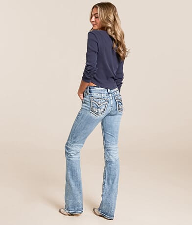 Miss Me Mid-Rise Boot Stretch Jean front view