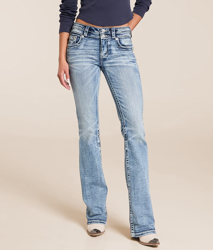 Mid-Rise Boot Stretch Jean