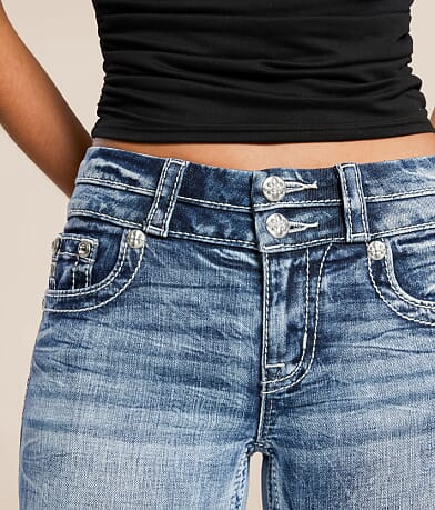 Miss Me Mid-Rise Boot Stretch Jean misc detail 1 view