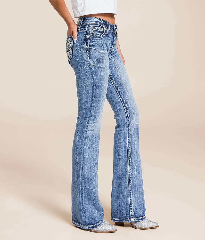 Mid-Rise Boot Stretch Jean - thumbnail 3