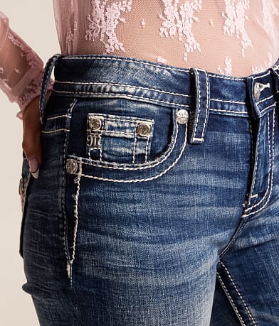 Mid-Rise Ankle Skinny Stretch Cuffed Jean thumbnail 6