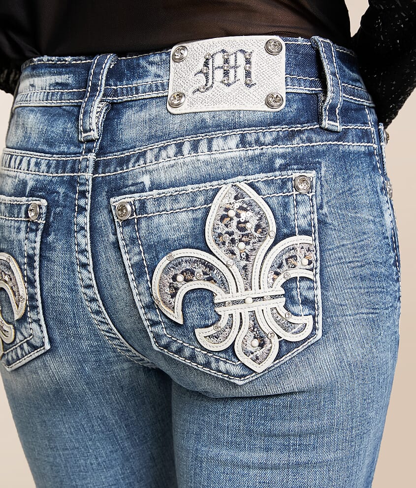 Mid-Rise Flare Stretch Jean - thumbnail 5