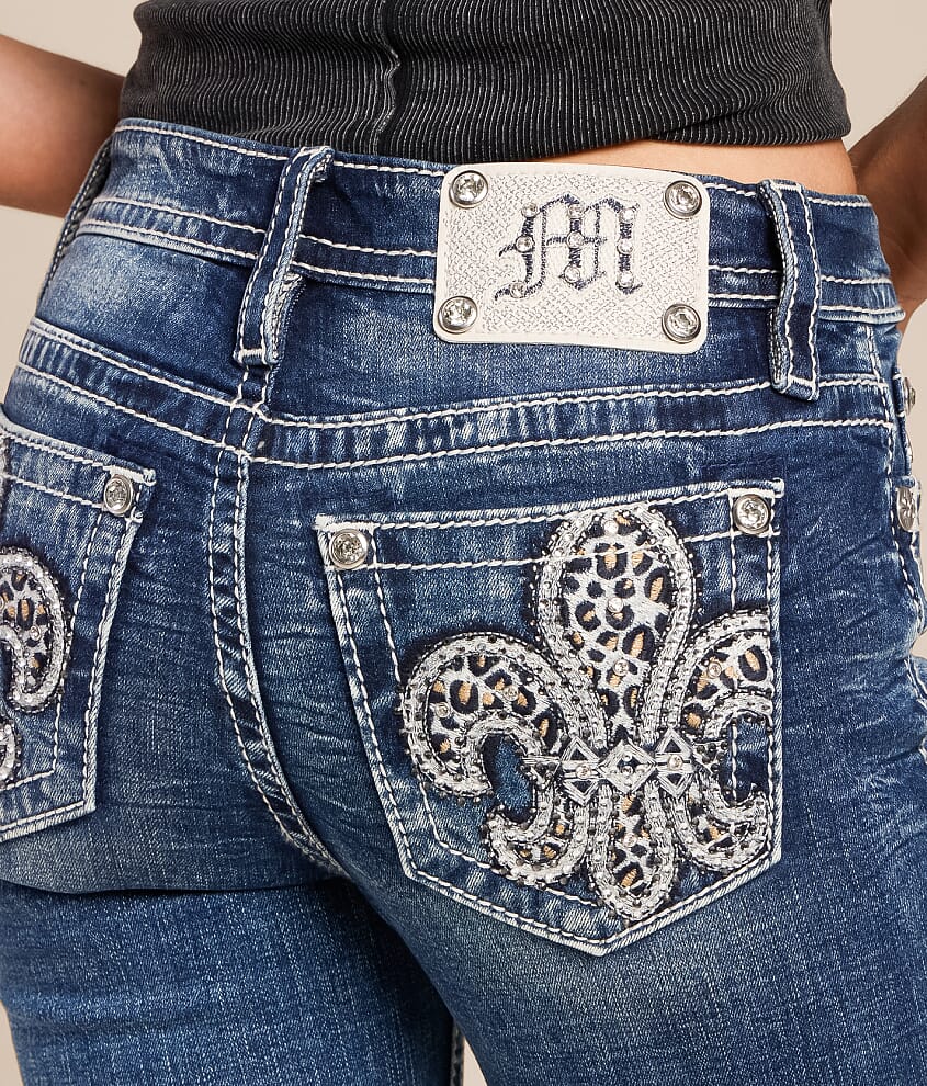Mid-Rise Cuffed Stretch Capri Jean - thumbnail 5