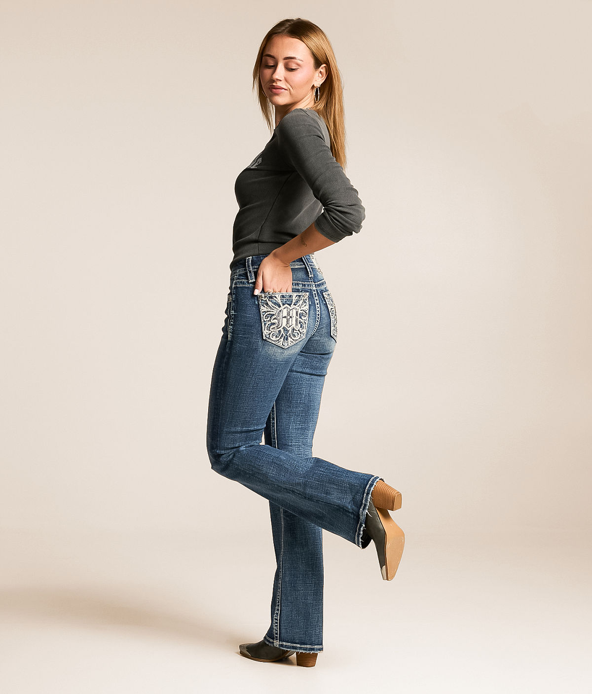 Miss Me Universal Boot Stretch Jean — K1530 by Buckle