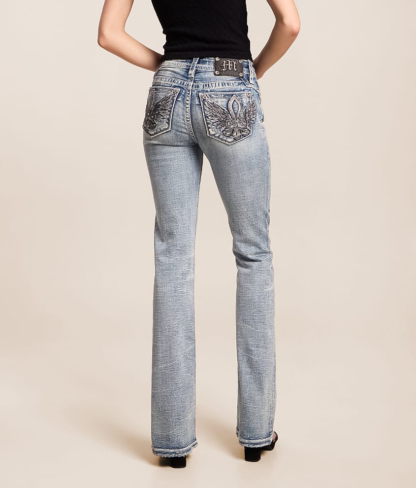 Mid-Rise Boot Stretch Jean thumbnail 4
