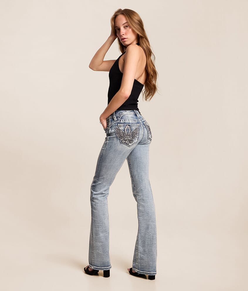 Mid-Rise Boot Stretch Jean