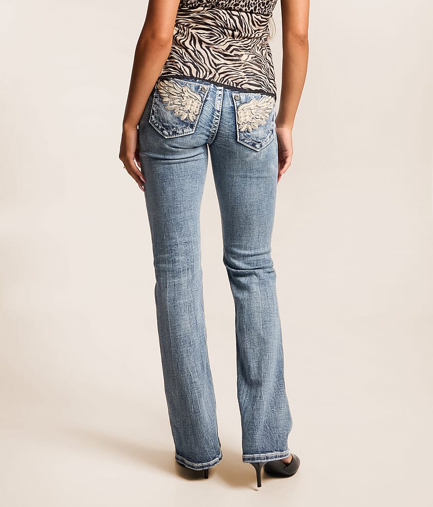 Mid-Rise Boot Stretch Jean - thumbnail 4