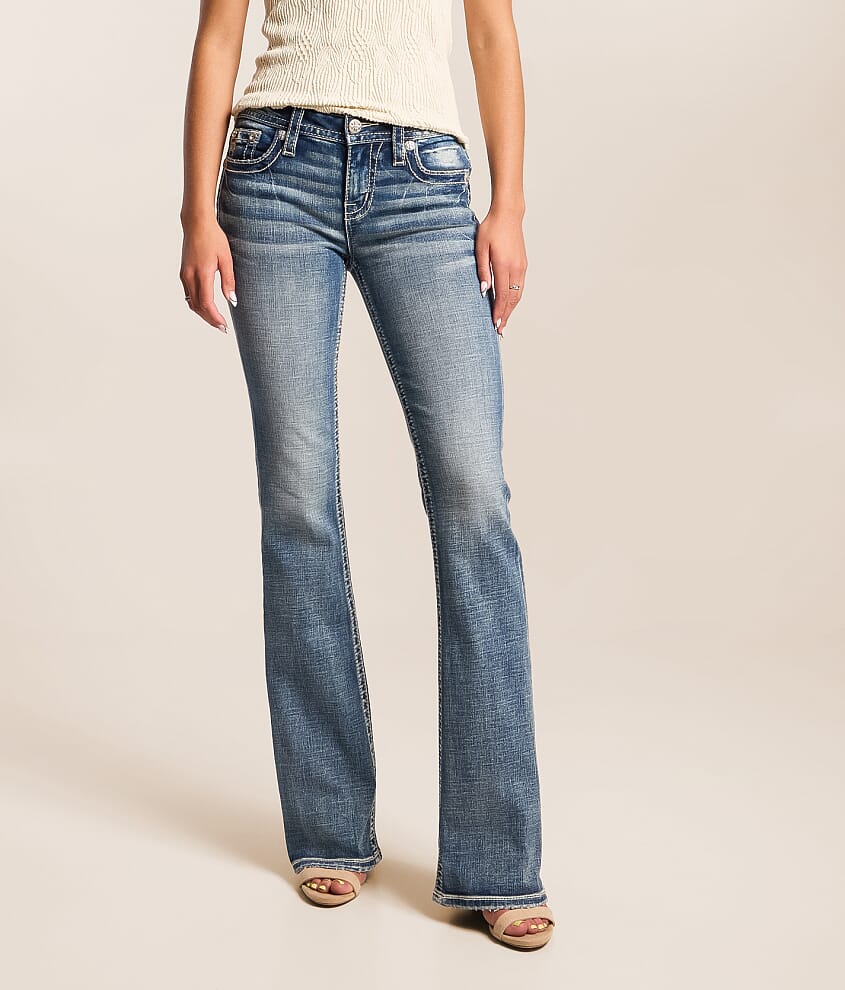 Mid-Rise Boot Stretch Jean - thumbnail 2