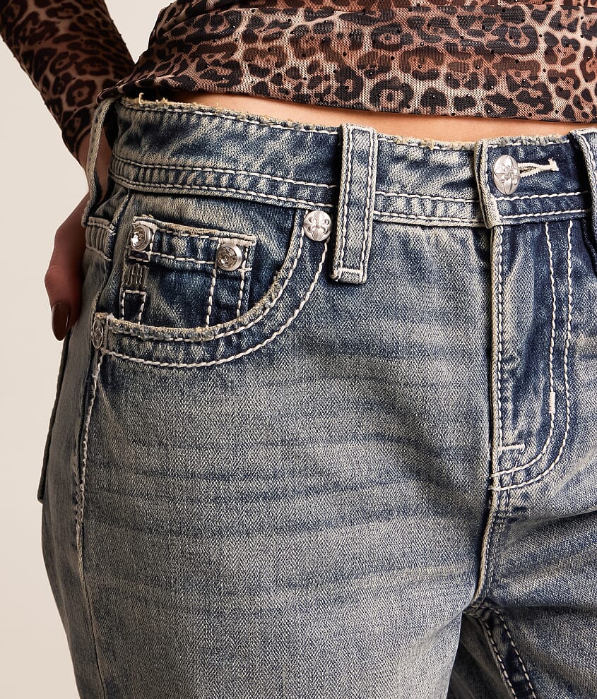 High Rise Wide Leg Jean