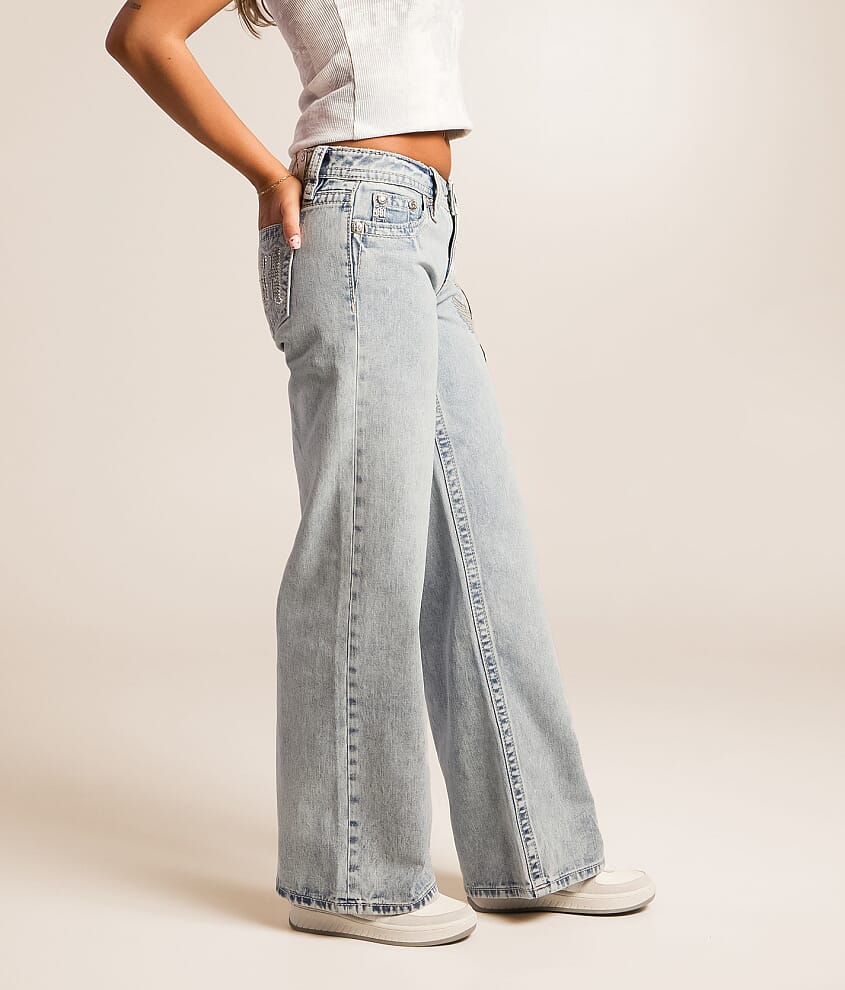 Low Rise Wide Leg Jean