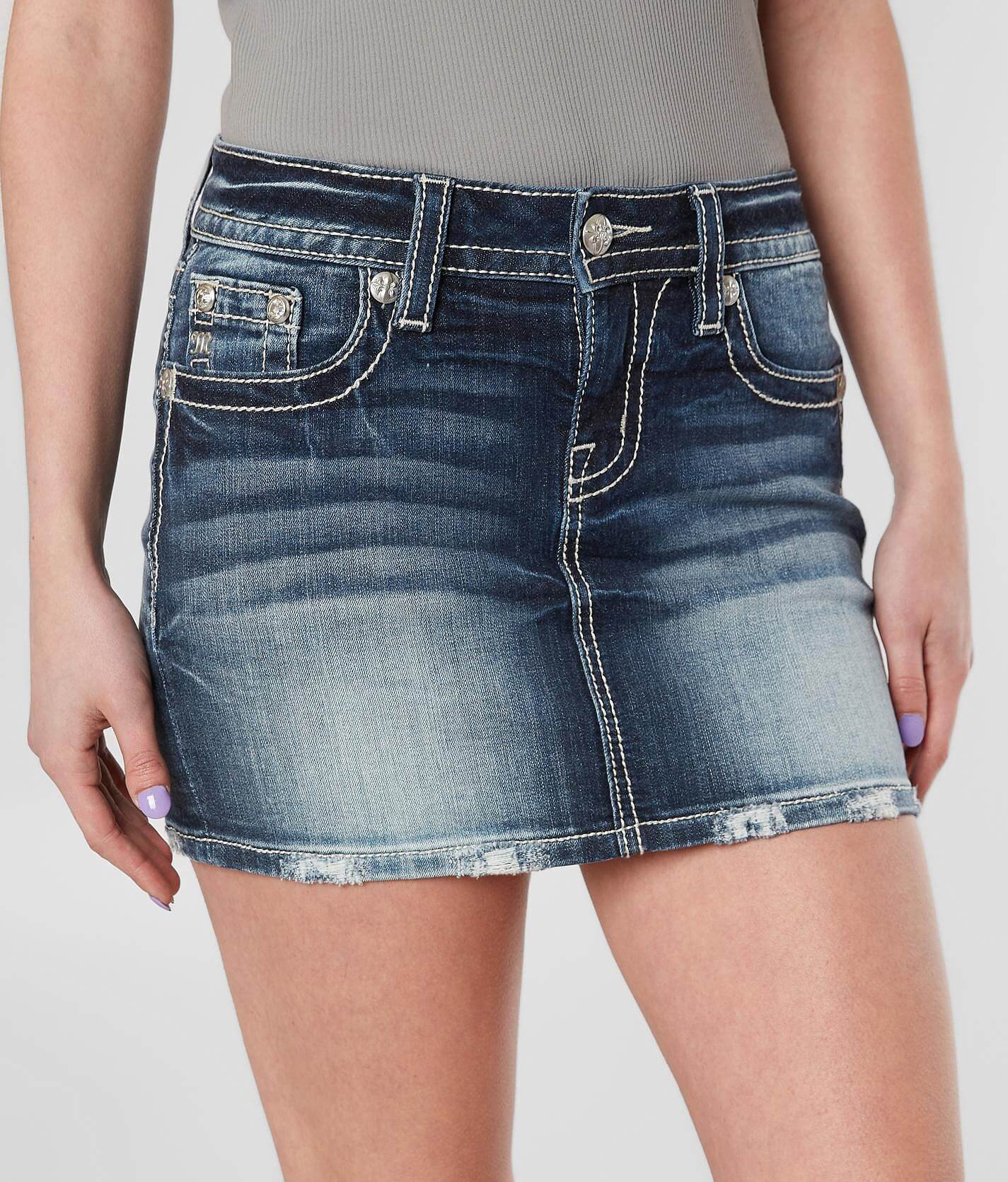 miss me denim skirt