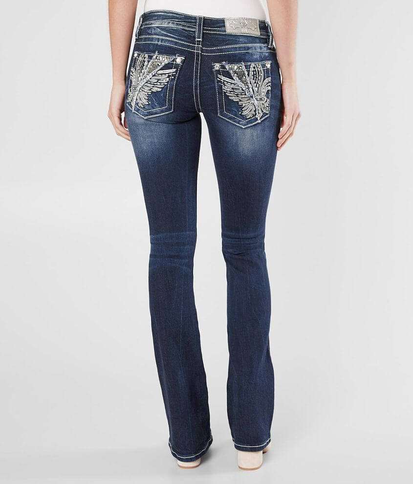 Miss Me Signature Boot Stretch Jean front view