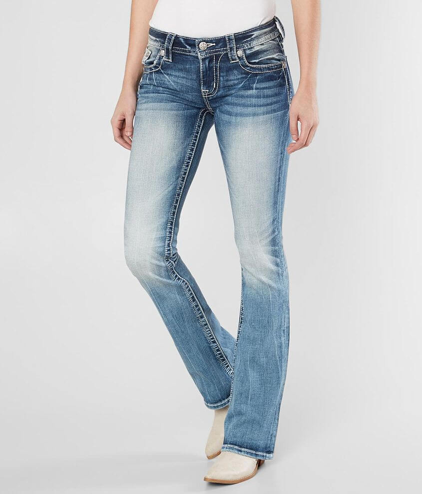 Miss Me Signature Boot Stretch Jean front view