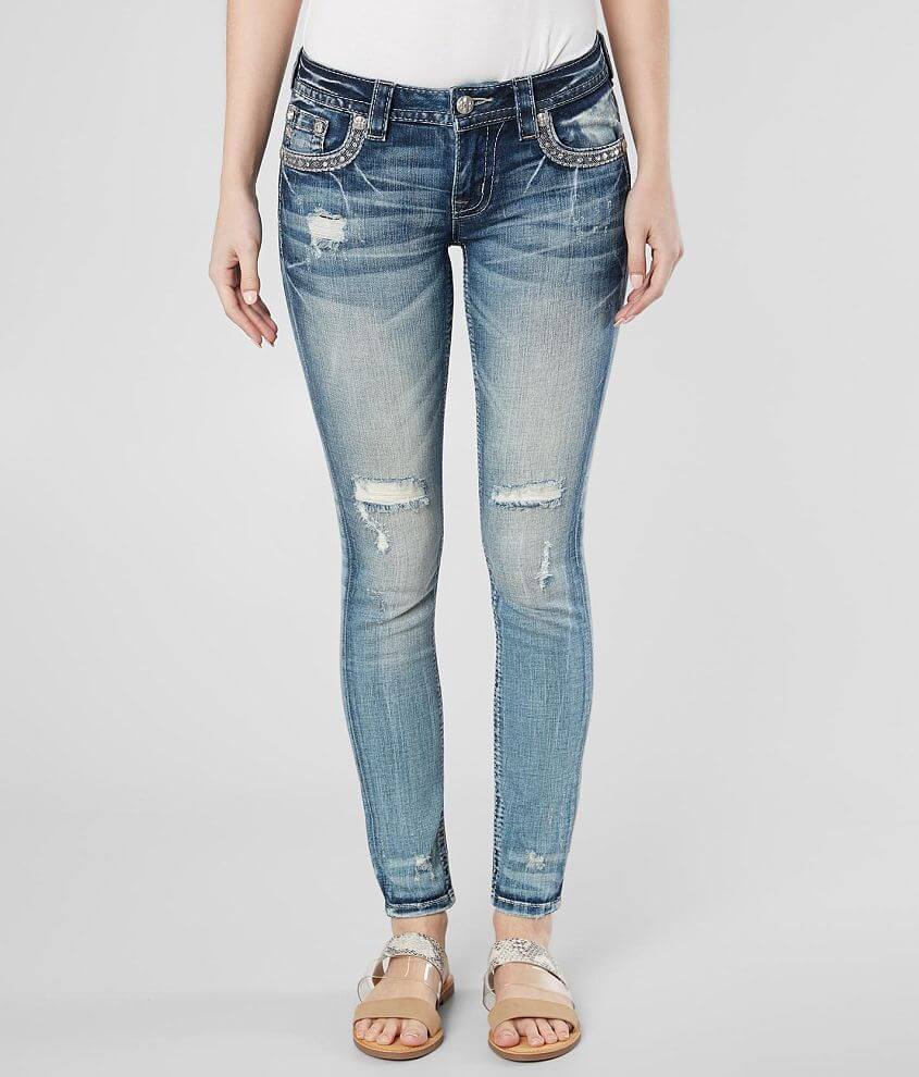 Miss Me Signature Ankle Skinny Stretch Jean front view