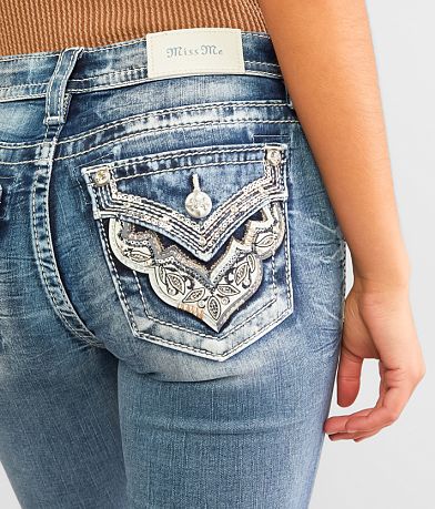 Miss Me Low Rise Boot Stretch Jean BACK_POCKET