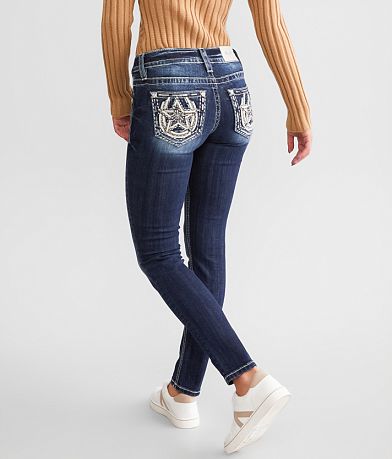 Miss Me Mid-Rise Ankle Skinny Stretch Jean - Women's Jeans in M465C