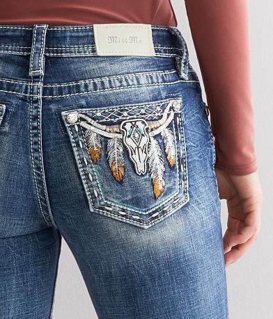 Miss Me Low Rise Skinny Stretch Jean front view