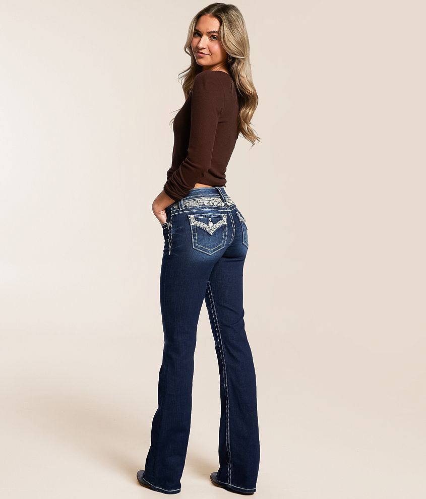 Miss Me Low Rise Boot Stretch Jean