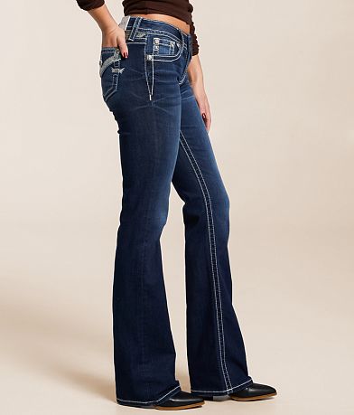 Miss Me Low Rise Boot Stretch Jean full right side view