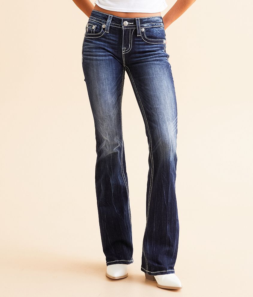 Miss Me Low Rise Boot Stretch Jean