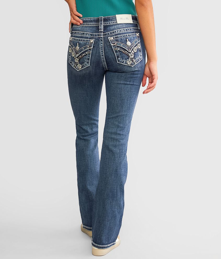 Miss Me Low Rise Boot Stretch Jean