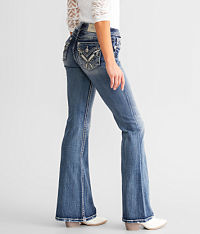 Low Rise Flare Stretch Jean