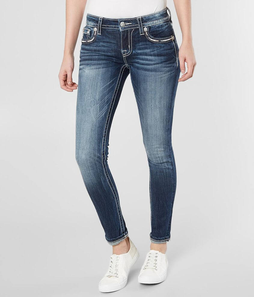 Miss Me Mid-Rise Ankle Skinny Stretch Jean - Women's Jeans in M465C