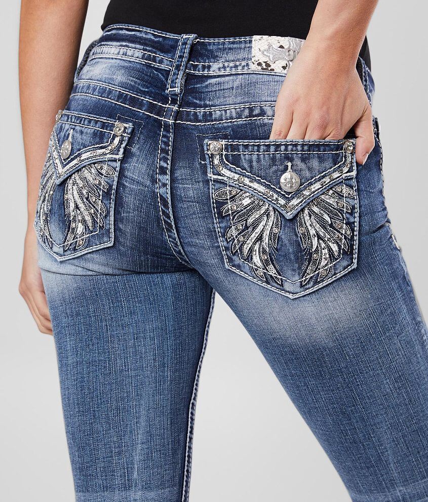 Buckle low clearance rise jeans