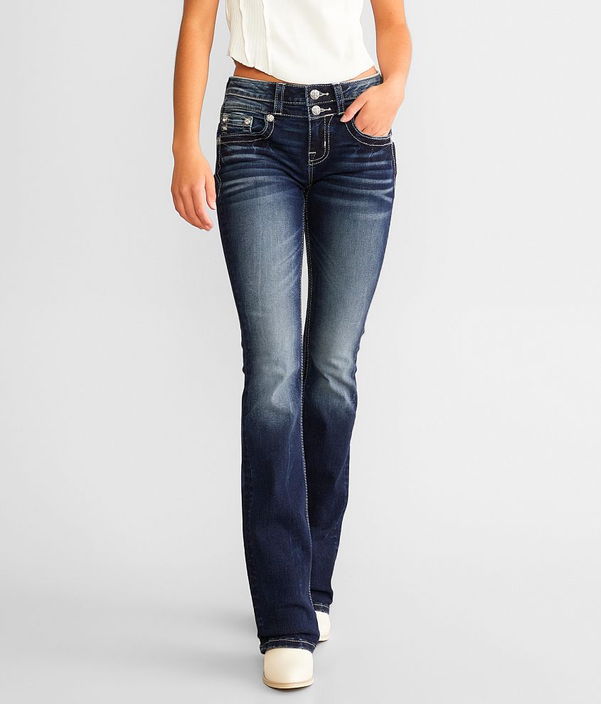 Low Rise Tailored Boot Stretch Jean