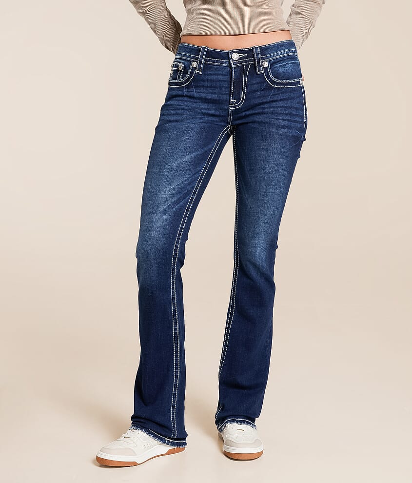 Low Rise Tailored Boot Stretch Jean