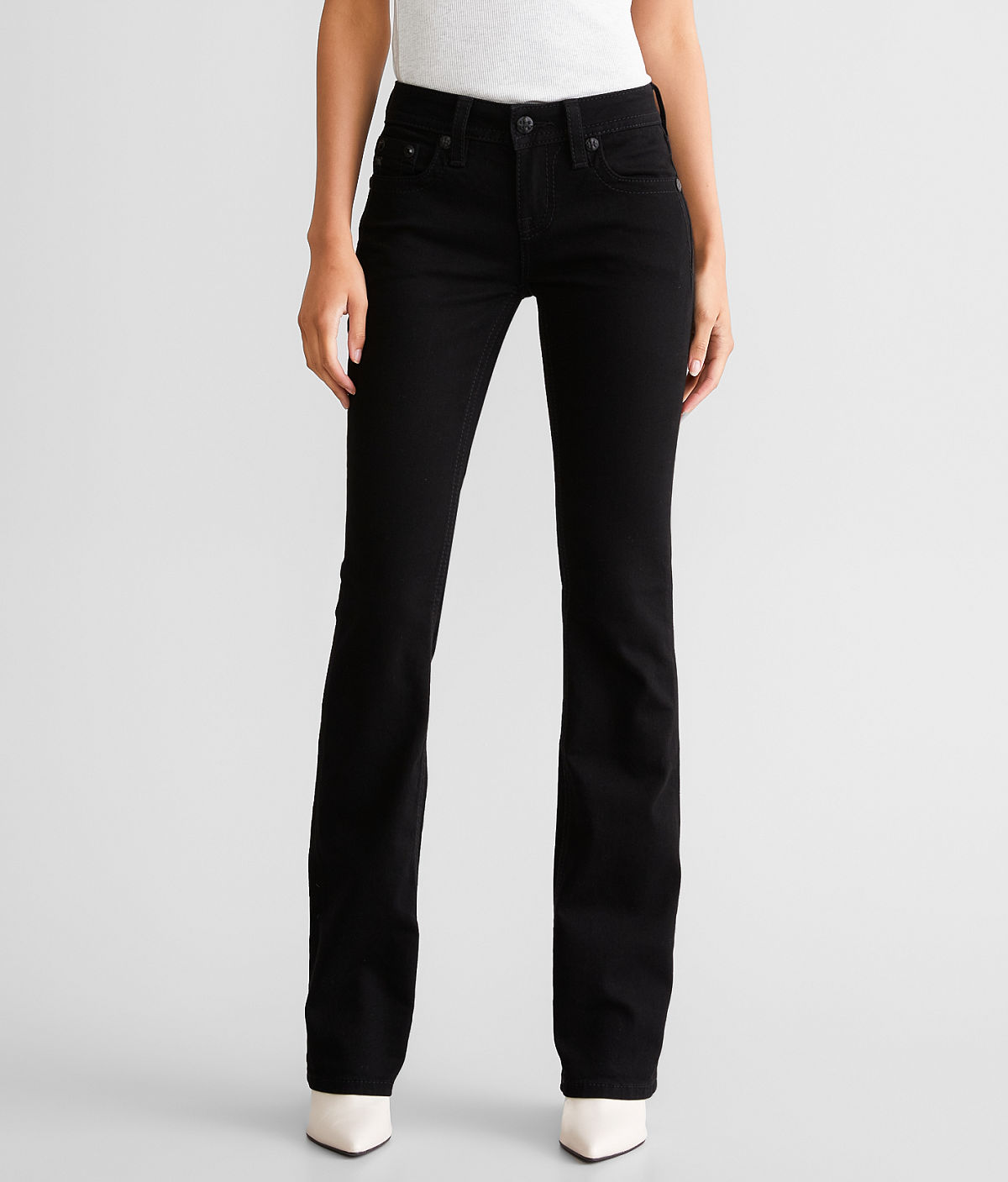 Miss Me Low Rise Boot Stretch Jean — B01 by Buckle