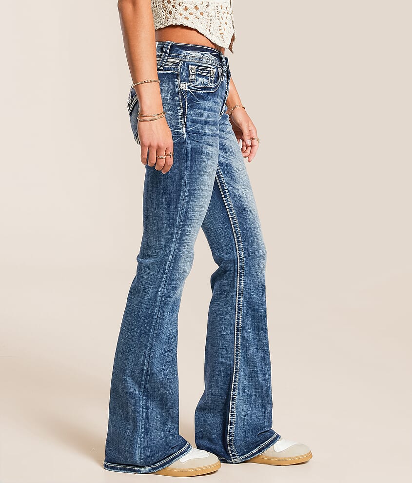 Low Rise Flare Stretch Jean