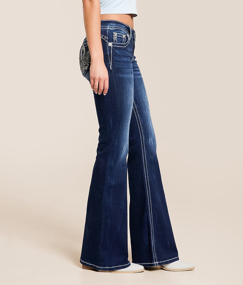 Low Rise Flare Stretch Jean