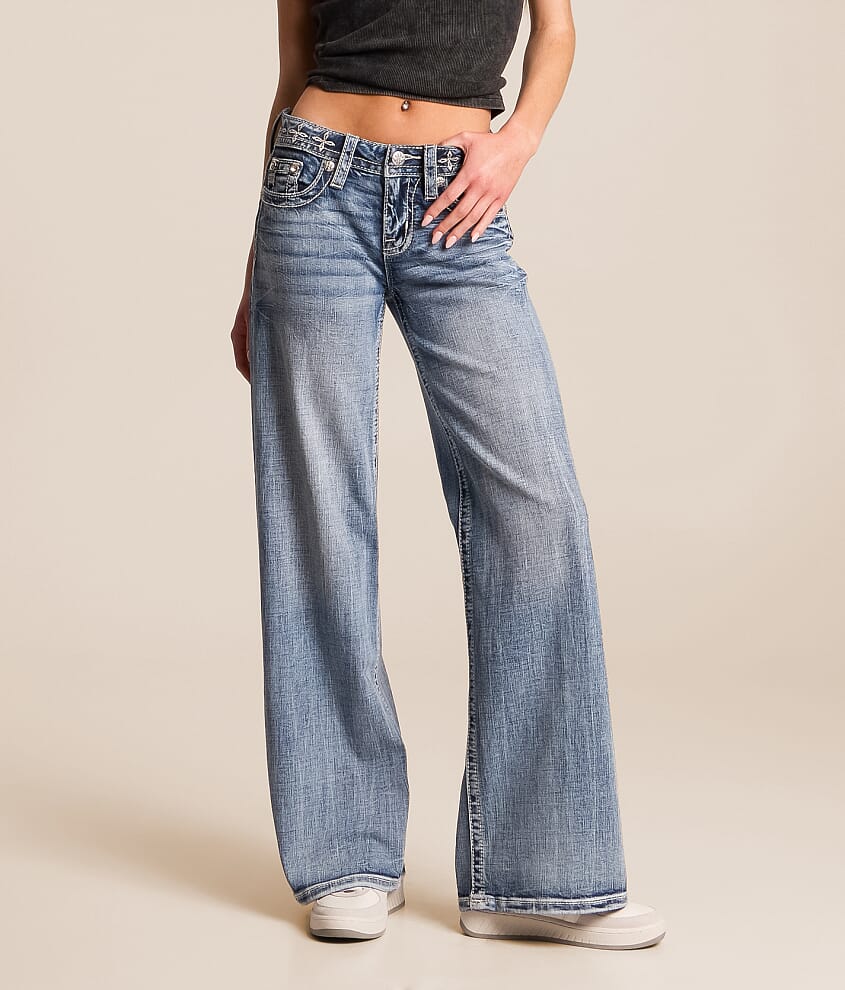 Low Rise Wide Leg Jean