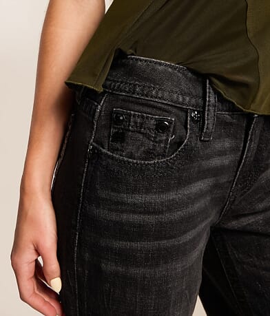 Low Rise Wide Leg Stretch Jean thumbnail 6