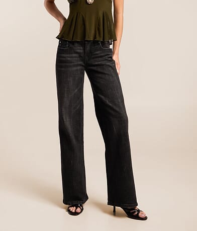Low Rise Wide Leg Stretch Jean thumbnail 2