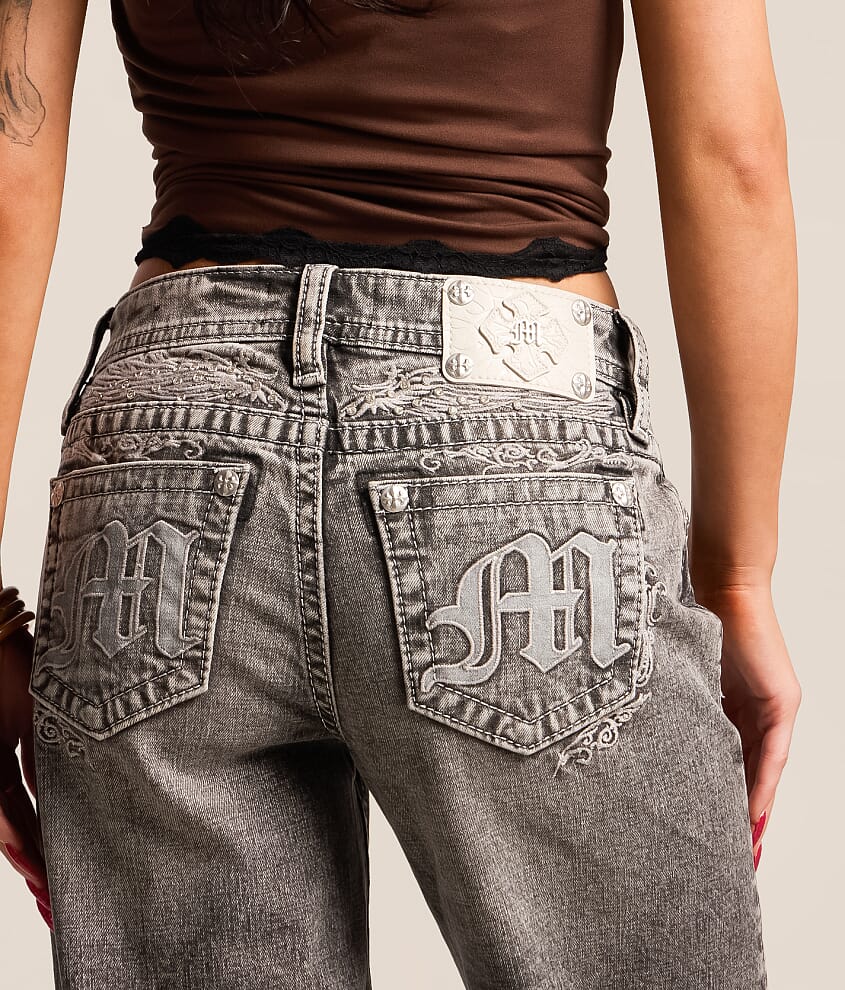 Low Rise Wide Leg Stretch Jean thumbnail 5