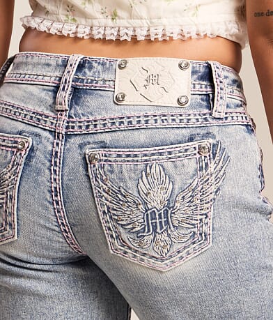Low Rise Wide Stretch Jean thumbnail 5